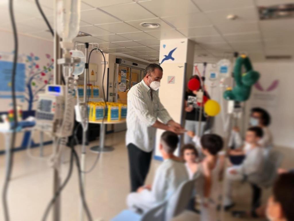 Magia e ilusión para niños y niñas ingresados