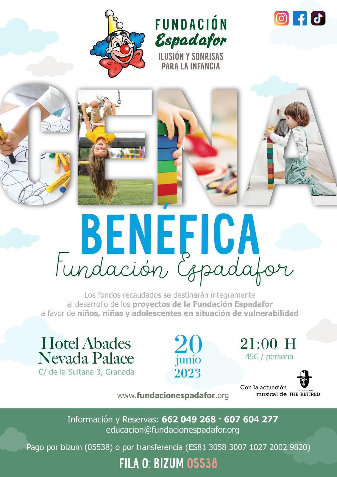 I Cena Benéfica de Fundación Espadafor